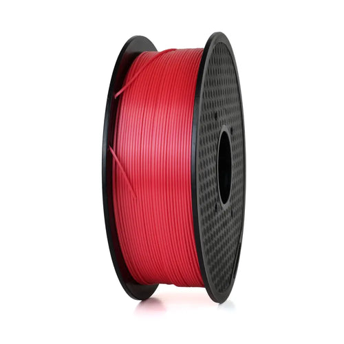 Red Standard PLA Silk Filament 1.75mm, 1kg