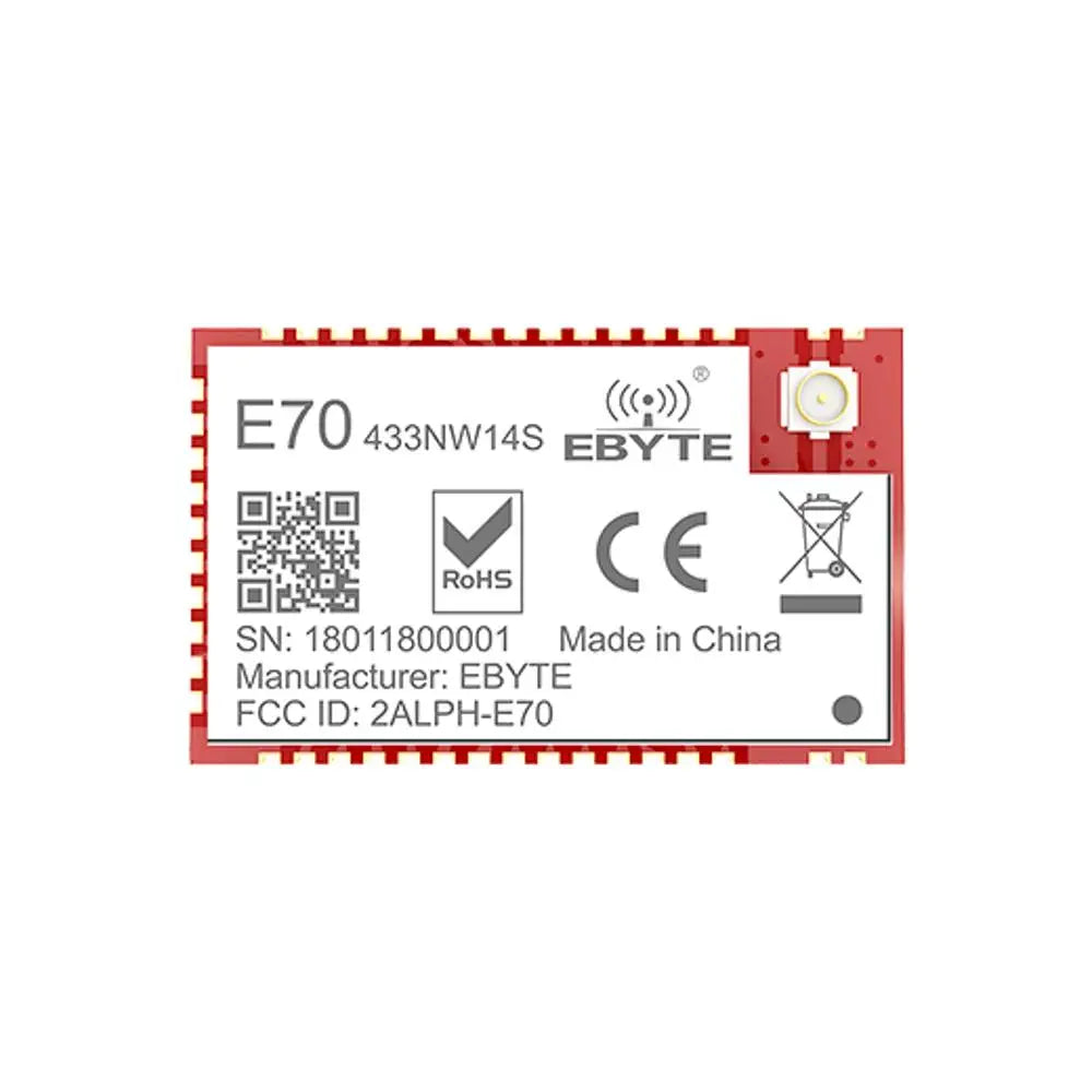 E70-433NW14S star network module LoRa spread spectrum technology wireless transmission monitoring