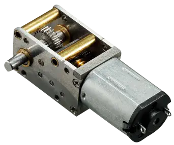 6V Micro DC Worm Gear Motor - 37RPM