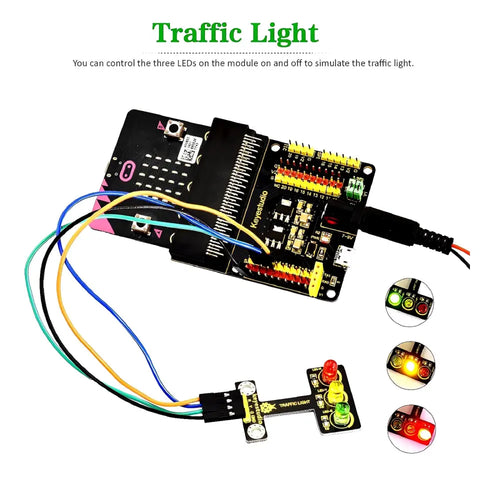 KEYESTUDIO 37 Sensors in 1 Starter Kit for BBC Micro bit with Tutorial with Microbit Board