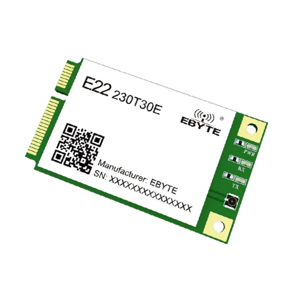 E22-230T30E Ebyte OEM ODM SEMTECH's LoRa solution 30dm 10km 220.125-236.125MHz PCI-e interface Lora wireless module