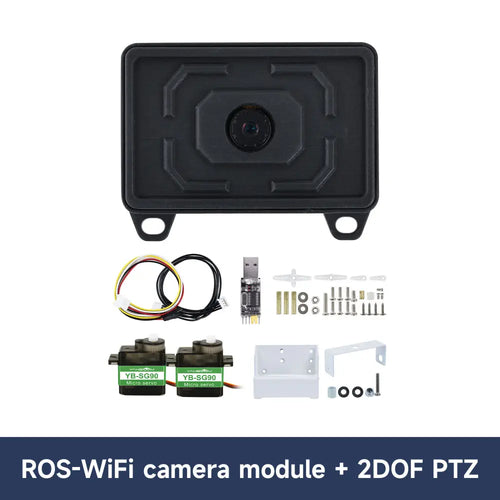 Yahboom ROS-WiFi camera module support ROS2 robot with 2DOF Bracket