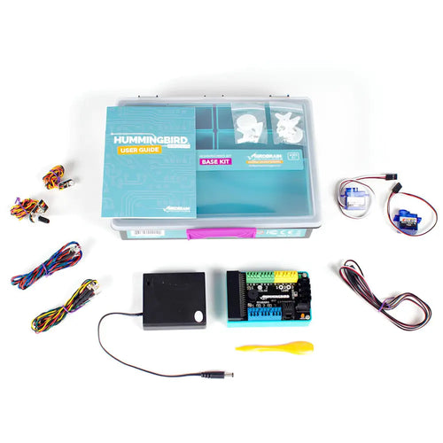 Hummingbird Bit Base Kit (with micro:bit) - STEM Educational Robot Construction Kit