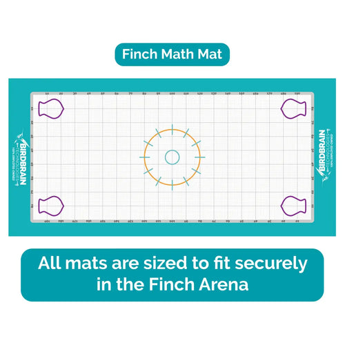 Finch Math Mat - STEM Educational Playmat for Coding Robot Toy