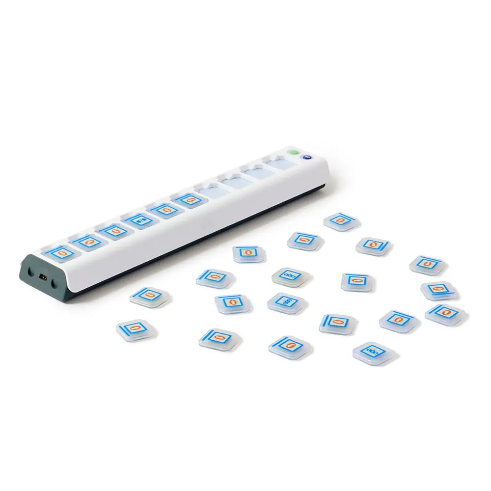 TTS Tactile Reader Pro, Build and Debug Algorithms for Blue-Bot, Loti-Bot and Tuff-Bot the Rugged Robot - AV47405