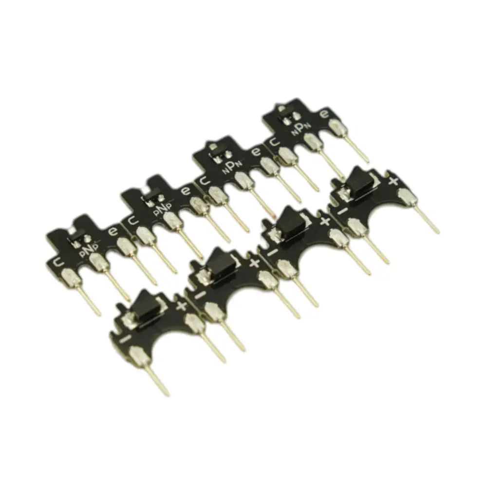 ECell: Breadboard-Plugin Diode & Transistor Kit