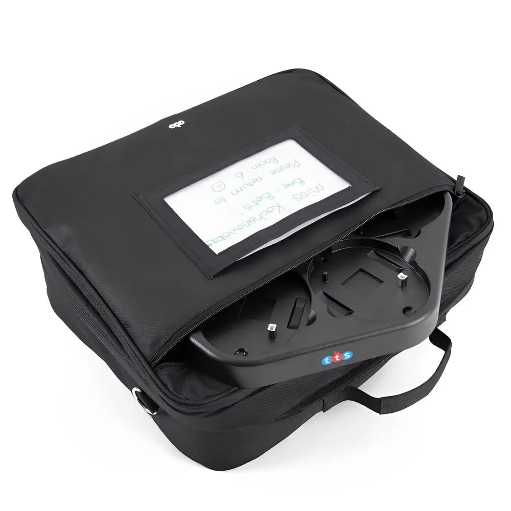 Bee Bot &amp; Blue Bot Hive Storage Bag - Stores 8 Floor Robots, Docking Station &amp; Peripherals - Durable Classroom &amp; Travel Safety Container for STEM Robotics Activities | Black