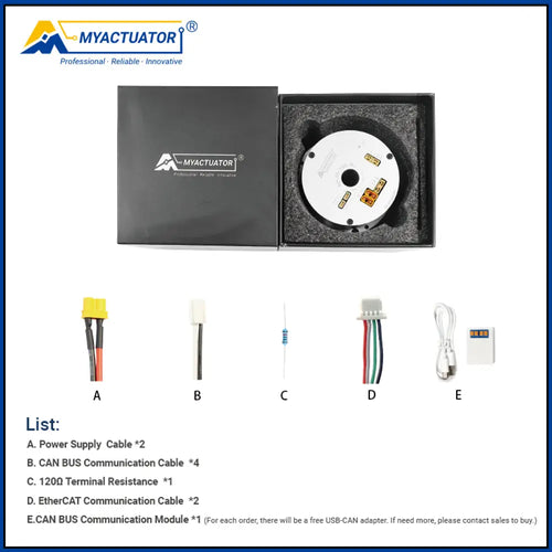MT RH-20 with brake EtherCAT+CAN harmonic joint motor robot joint motor large hollow design high precision high torque harmonic reducer