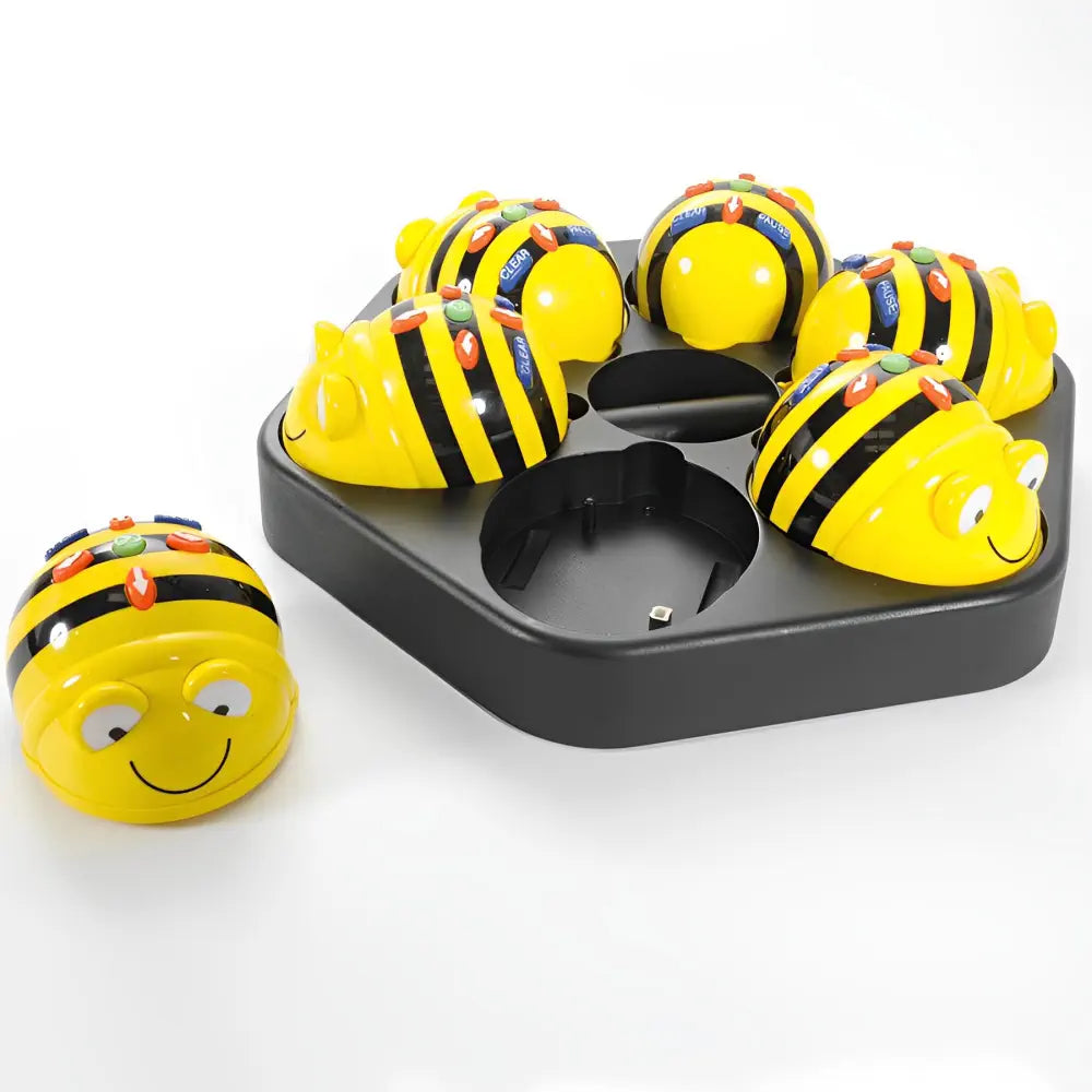 TTS Bee-Bot Robotics Starter Set - 3 Activity Play Mats, See &amp; Say Version - STEM Coding, Sequencing, Early Programming, Directional Skills &amp; Interactive Learning for Kids | Age 3+