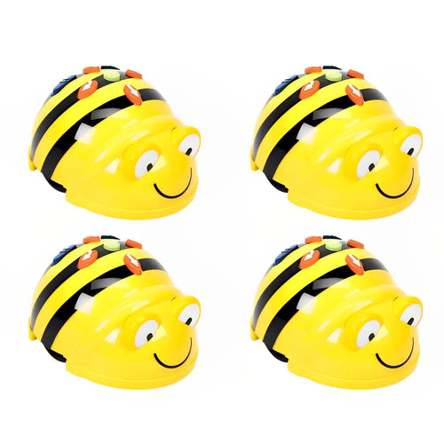 TTS Fun Kit 4 Bee-Bot with Wooden Tunnels, Trailer and Robot Sensor Fronts Bundle Pack