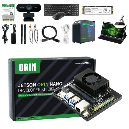 Jetson Orin NANO Development Board SUB Developer Kit with 8GB RAM Based On NVIDIA Core Module for AI Deep Learning(Ultimate Kit)