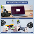 Hiwonder MentorPi T1 Raspberry Pi Robot Car – Tank Chassis, ROS2 AI Coding Robot with Large AI model ChatGPT, SLAM and Autonomous Driving (Advaned Kit with Raspberry Pi 5 4GB)