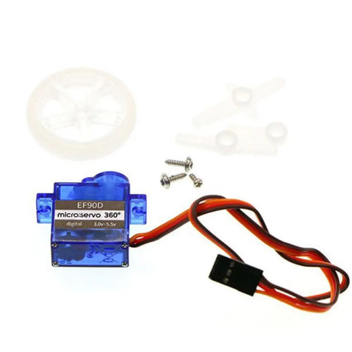 ElecFreaks EF90D 360 Digital Servo w/ Wheel & Tire