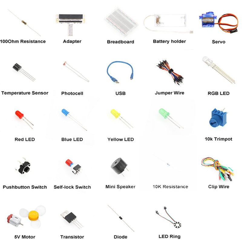 ElecFreaks micro:bit Starter Kit w/o micro:bit Board
