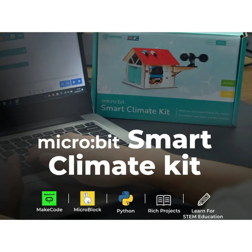 ELECFREAKS micro:bit Smart Climate Kit w/ IOT:Bit, micro:bit V2