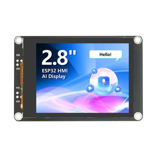 Elecrow CrowPanel Advance 2.8” HMI ESP32 AI Display 320x240 IPS Touchscreen w/o Acrylic Case