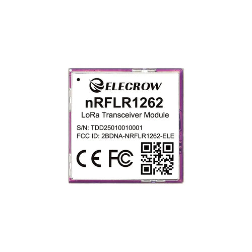 Elecrow nRFLR1262 Wireless Transceiver Module (Nordic nRF52840, Semtech SX1262)