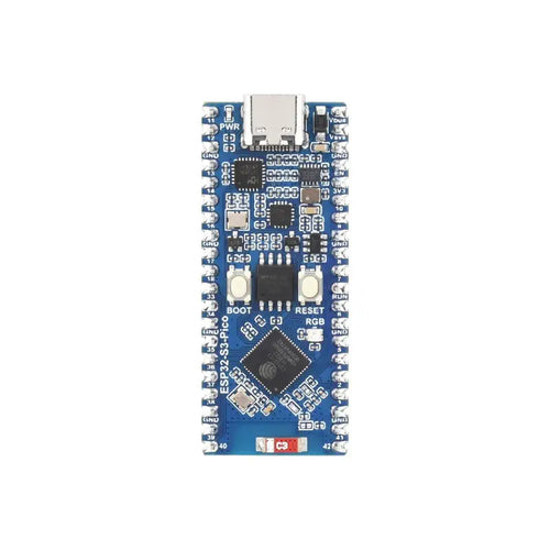 Waveshare ESP32-S3, 2.4 GHz Wi-Fi DevBoard, Dual-core, 240 MHz w/ Pinheader