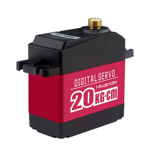 Hiwonder LD 20MG Full Metal Gear Digital Servo w/ 20kg High Torque Aluminium Case