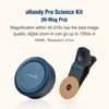 uHandy Pro Mobile Microscope Science Kit – 45×–270× Portable Smartphone/Ta­blet Microscope with Hi-Mag Pro Lens for STEM, Education &amp; Field Exploration
