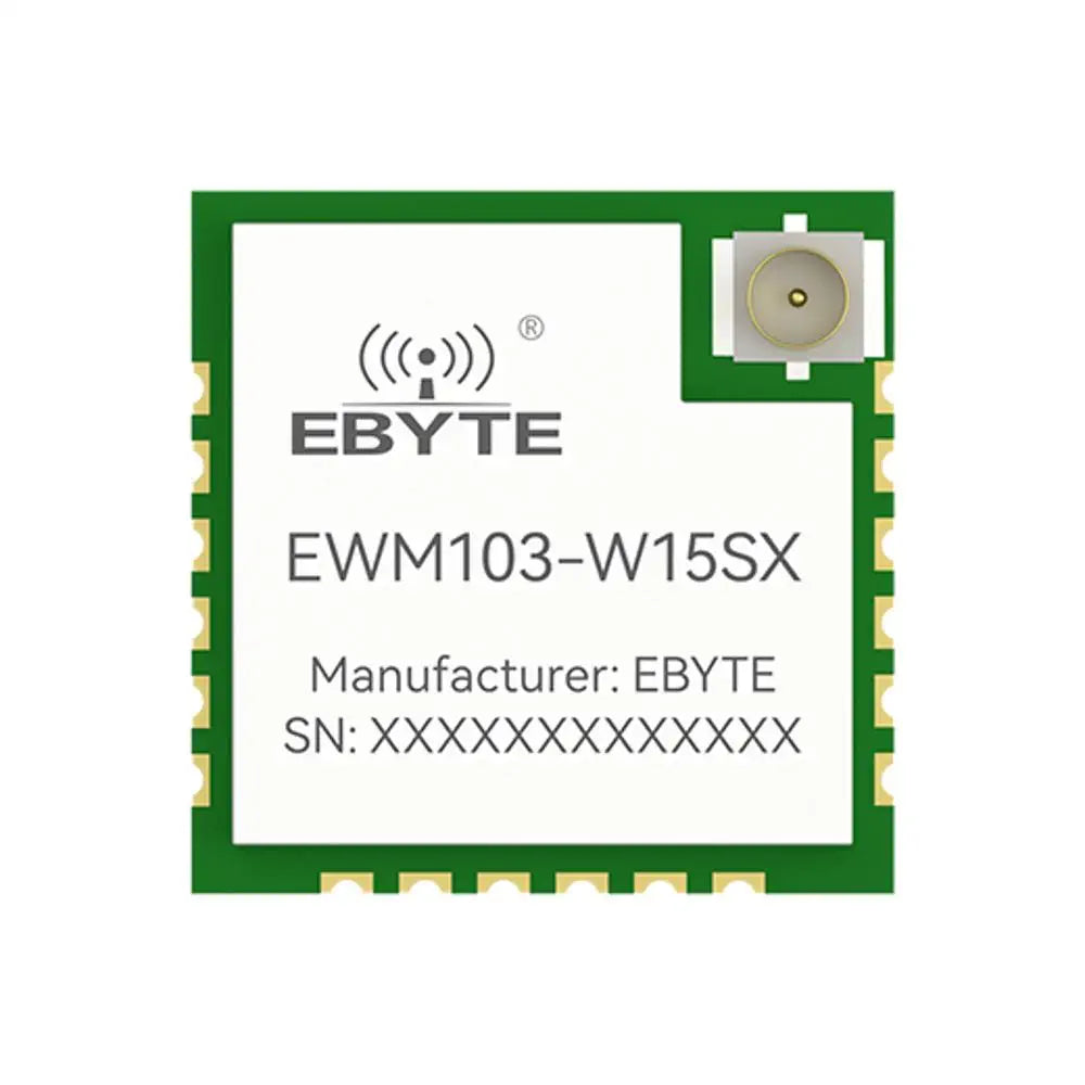EWM103-W15SX WiFi+ BLE Dual Mode Module Compliant with IEEE802.11 /b/g/n standards and BLE5.1 protocols