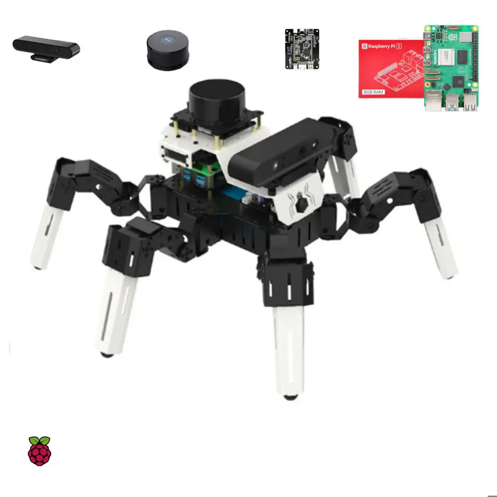 18DOF Muto RS Hexapod ROS2 Robot for Raspberry Pi 5 and NVIDIA Jetson ...