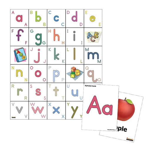 Terrapin Alphabet Mat w/ Cards for Bee-Bot &amp; Blue-Bot