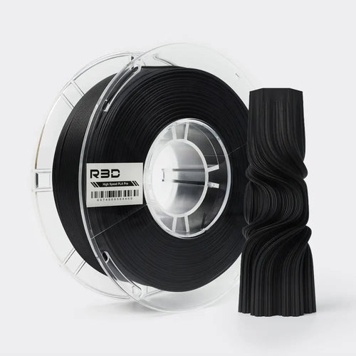 Black R3D High Speed Matte PLA Filament 1.75mm 1kg