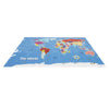 TTS World Outdoor &amp; Classroom Map - Bee-Bot &amp; Blue-Bot Compatible, Weather-Resistant Geography Wall / Floor Mat, Interactive Coding &amp; Spatial Learning, STEAM Education | 80×145 cm