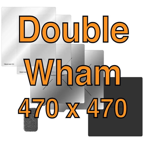 Wham Bam 470x470mm Flexible Double Wham Kit for Creality CR-10 MAX