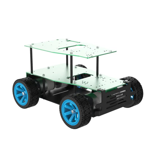 Yahboom Aluminum Alloy ROS Robot Car Chassis--Pendulous 4WD Chassis(Medium)