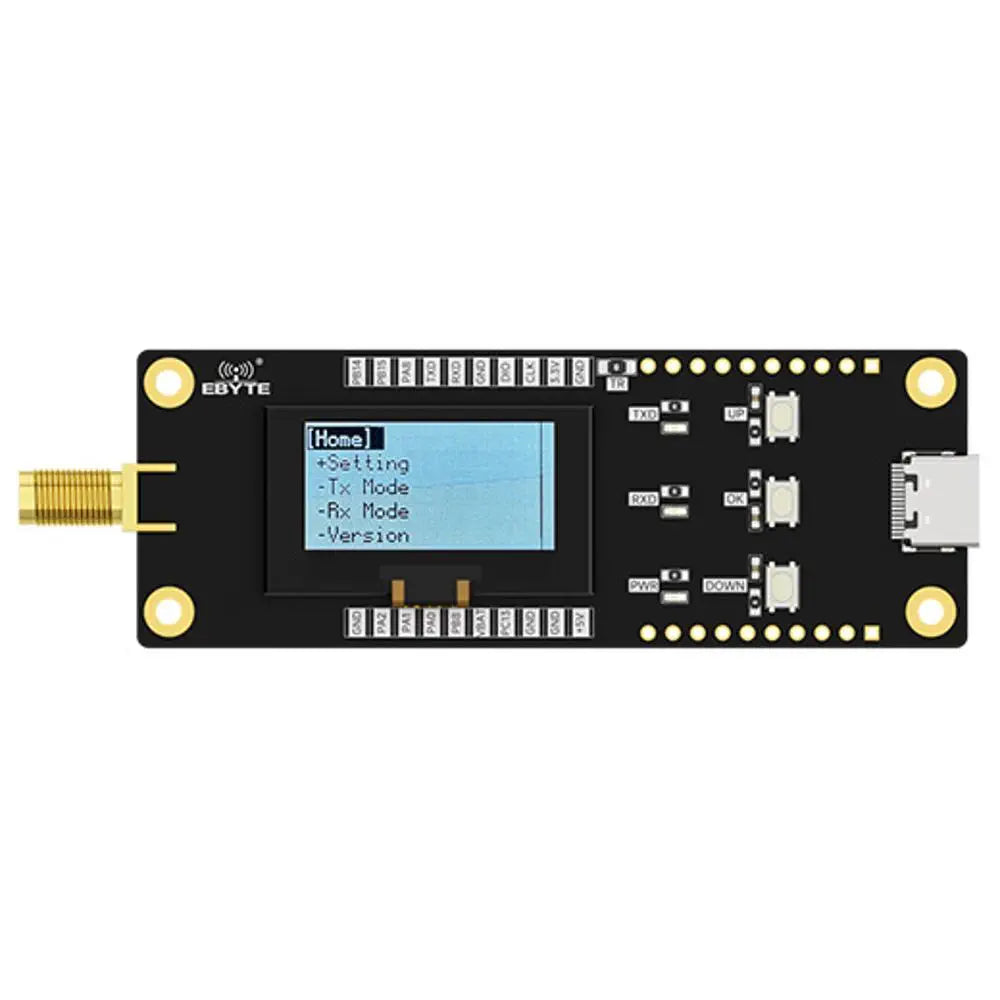 E22-400MBH-SC LoRa module development and test board