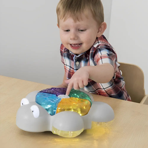 TTS Glow &amp; Go Bot: Multi-Sensory Robot Toy