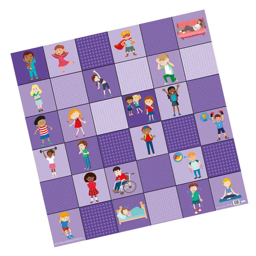 Loti-Bot Feelings Activity Mat – Educational STEM Playmat Compatible with Loti-Bot, Bee-Bot and Blue-Bot