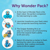 Wonder Workshop Dash Robot Wonder Pack – STEM Coding Toy for Kids 6+ | Programmable Educational Robot