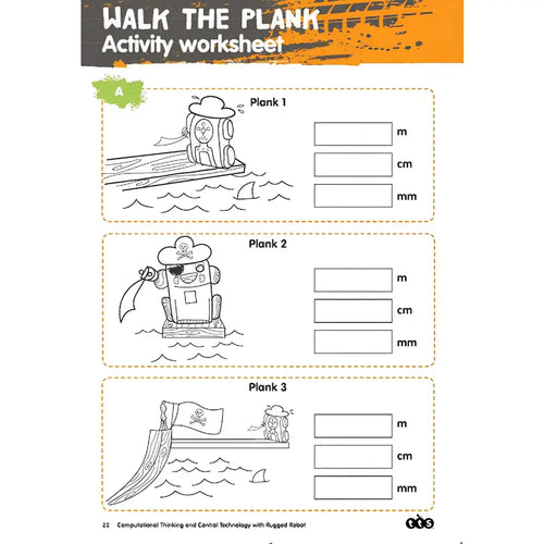 TTS Rugged Robot Activity Book