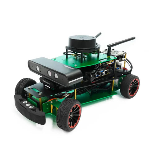 Yahboom Rosmaster R2 ROS2 Robot w/ Ackermann Structure (Jetson Standard Version w/ Jetson 4GB SUB Board)