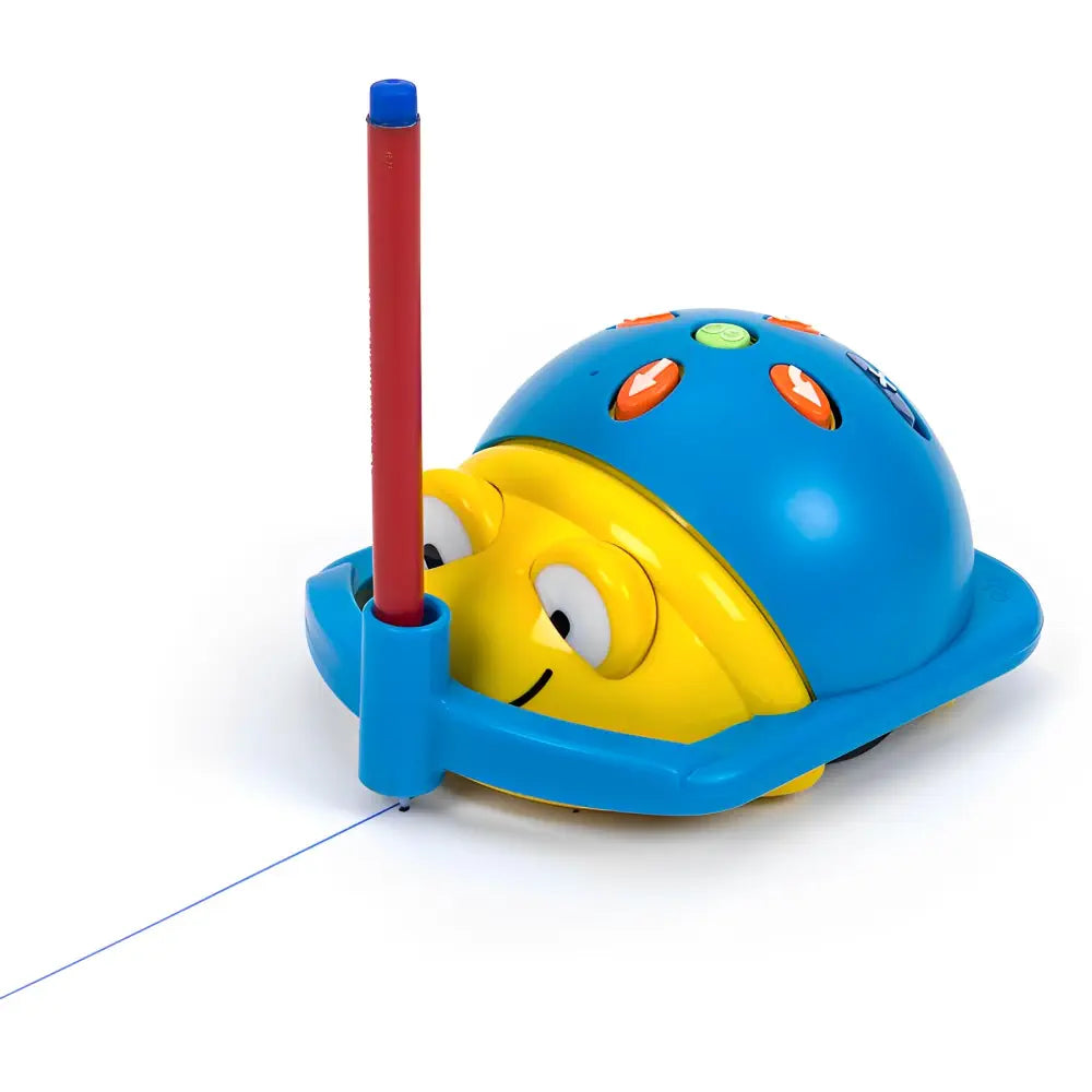 TTS Pen Holder for Bee-Bot (6x) - Rainbow Colored Click On Shells - Classroom Coding Accessories - Enhances Programming Skills &amp; Directional Learning - Educational Toy Set