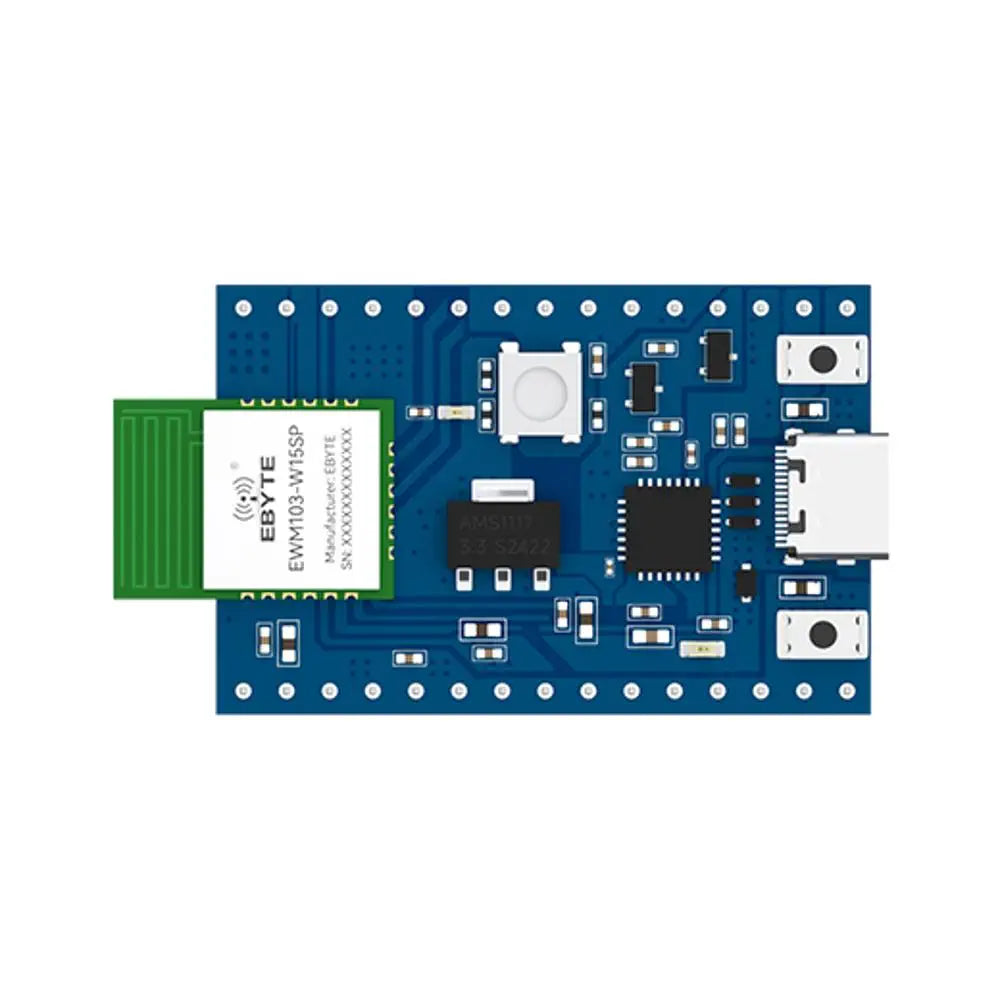 EWT103-W15SP WiFi module test kit Test baseboard with USB interface for quick testing EWM103-W15SX, EWM103-W15SP