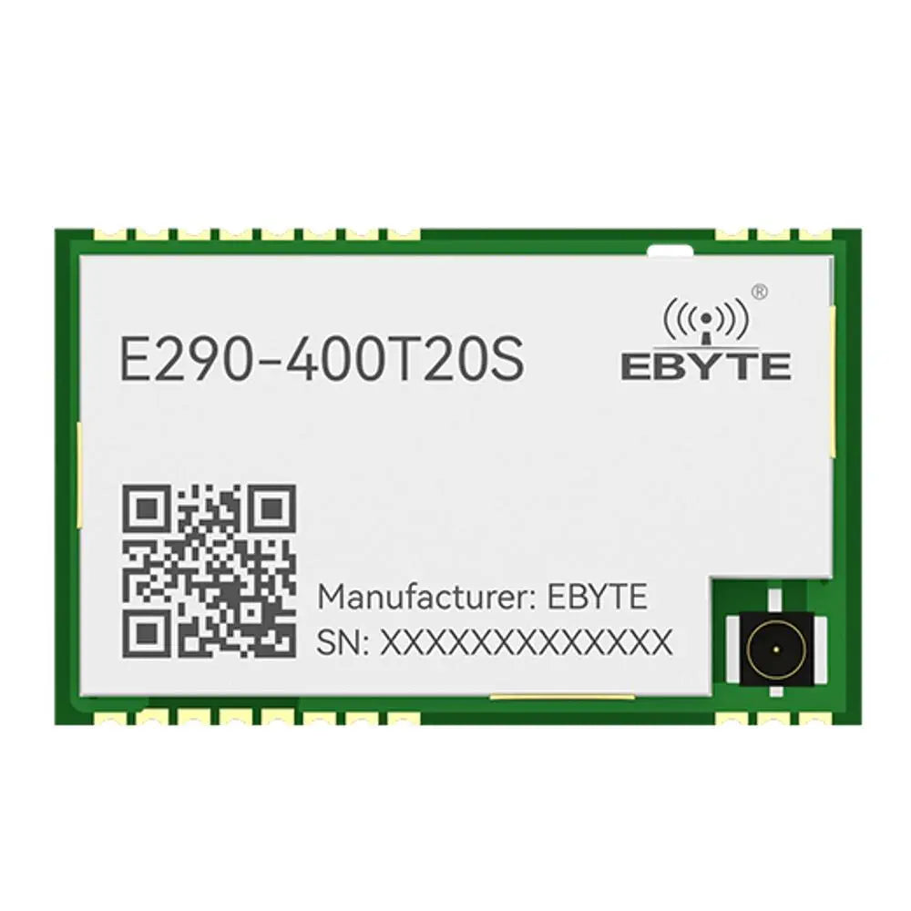 E290-400T20S 433 MHz PAN3060 RF chip wireless serial port module support automatic relay networking IAP upgrade AT commands