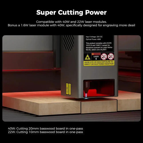 Creality Falcon2 Pro 40W Enclosed Laser Engraver &amp; Cutter