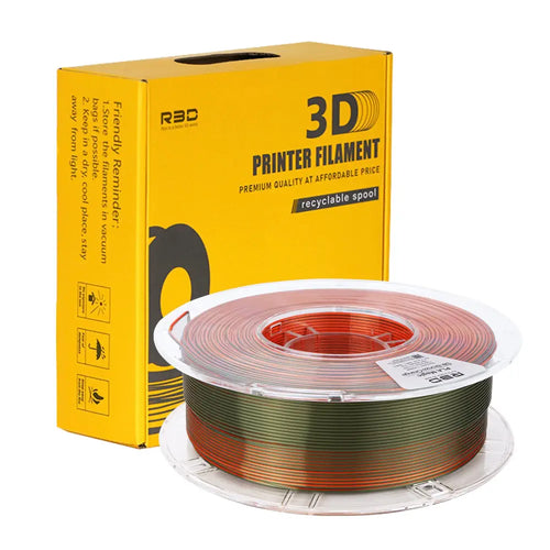 R3D Dual Colour Silk Bronze/Orange PLA Filament - 1.75mm, 1kg