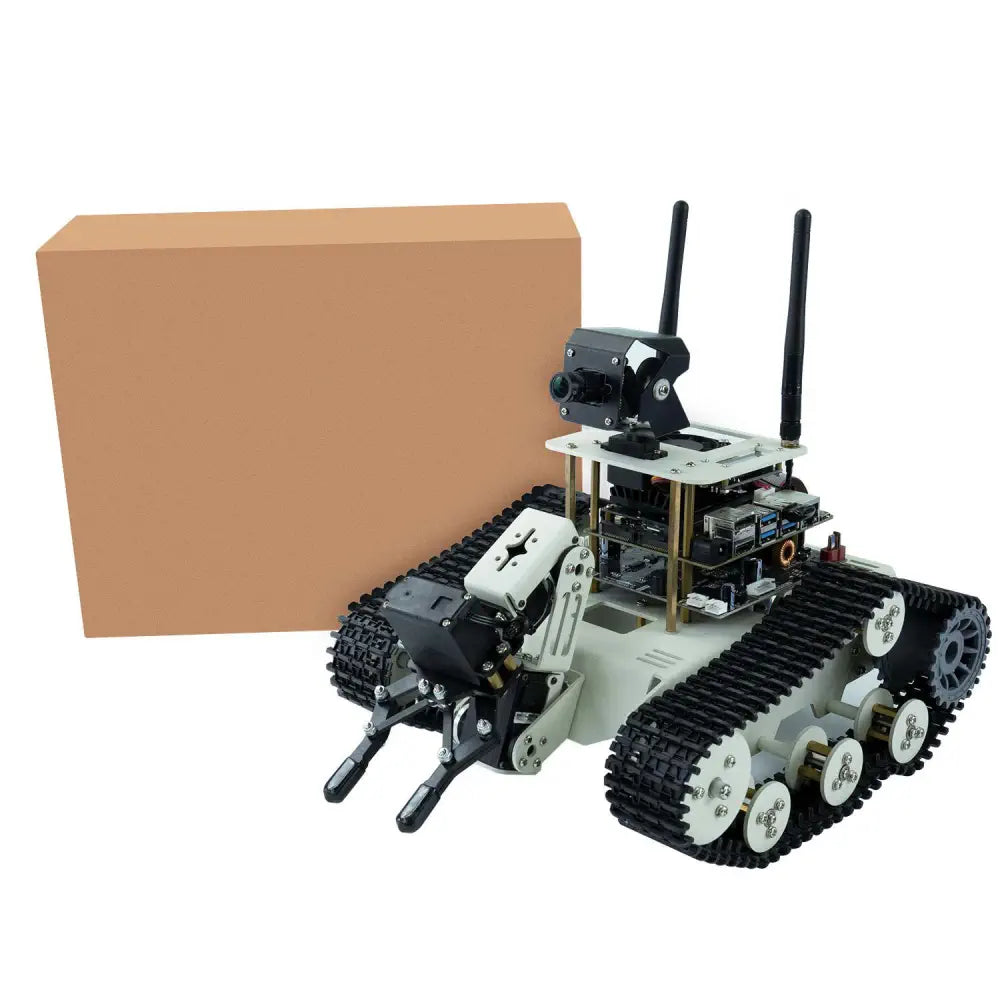 Transbot SE ROS Robot, Python Programming, HD Camera for Raspberry Pi 5-4G(w/ Board)