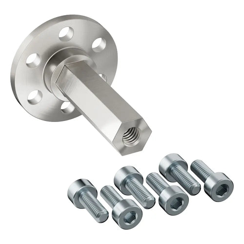 Flanged Stainless Steel Shaft for REV Motion Pattern (8mm REX, 29mm Length)