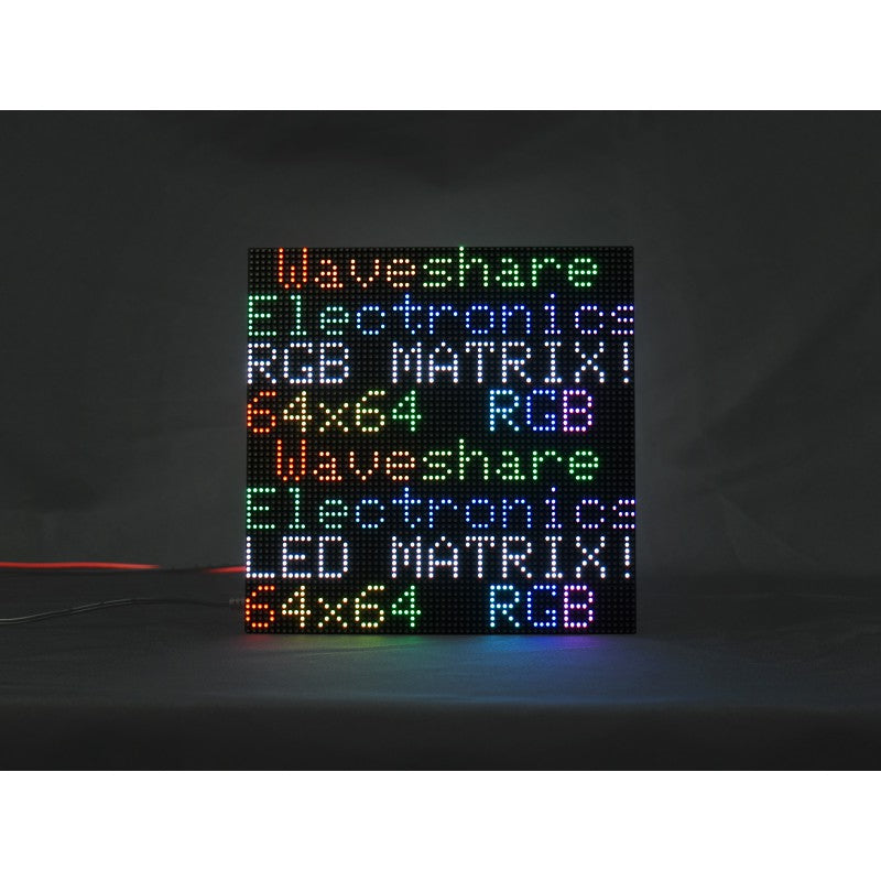 Flexible RGB full-Color LED Matrix Panel, 3mm Pitch, 64x64, Bendable PCB