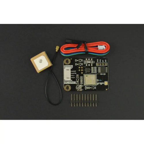 Gravity: GNSS GPS BeiDou Positioning Module w/ RTC - I2C&UART