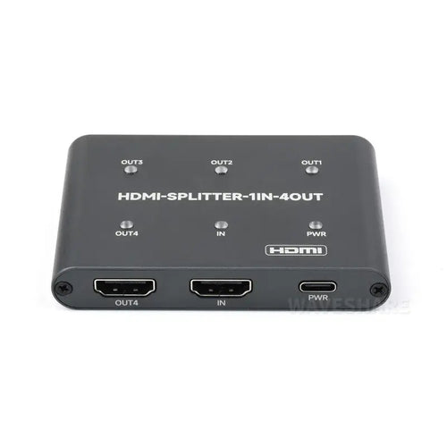 Waveshare HDMI 4k Splitter, 1 In 4 Out, Share One HDMI source