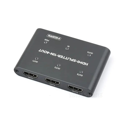 Waveshare HDMI 4k Splitter, 1 In 4 Out, Share One HDMI source