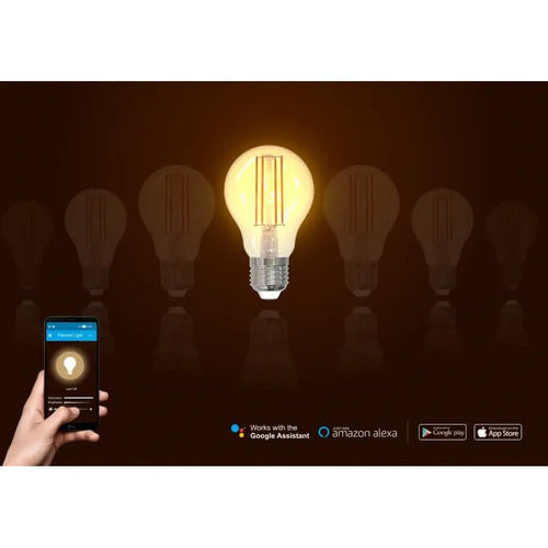 Homeflow WiFi Smart Light Bulb E27 5.5W Warm White