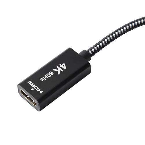 IceWhale Mini DisplayPort Male to HDMI Female Cable 4K 60Hz